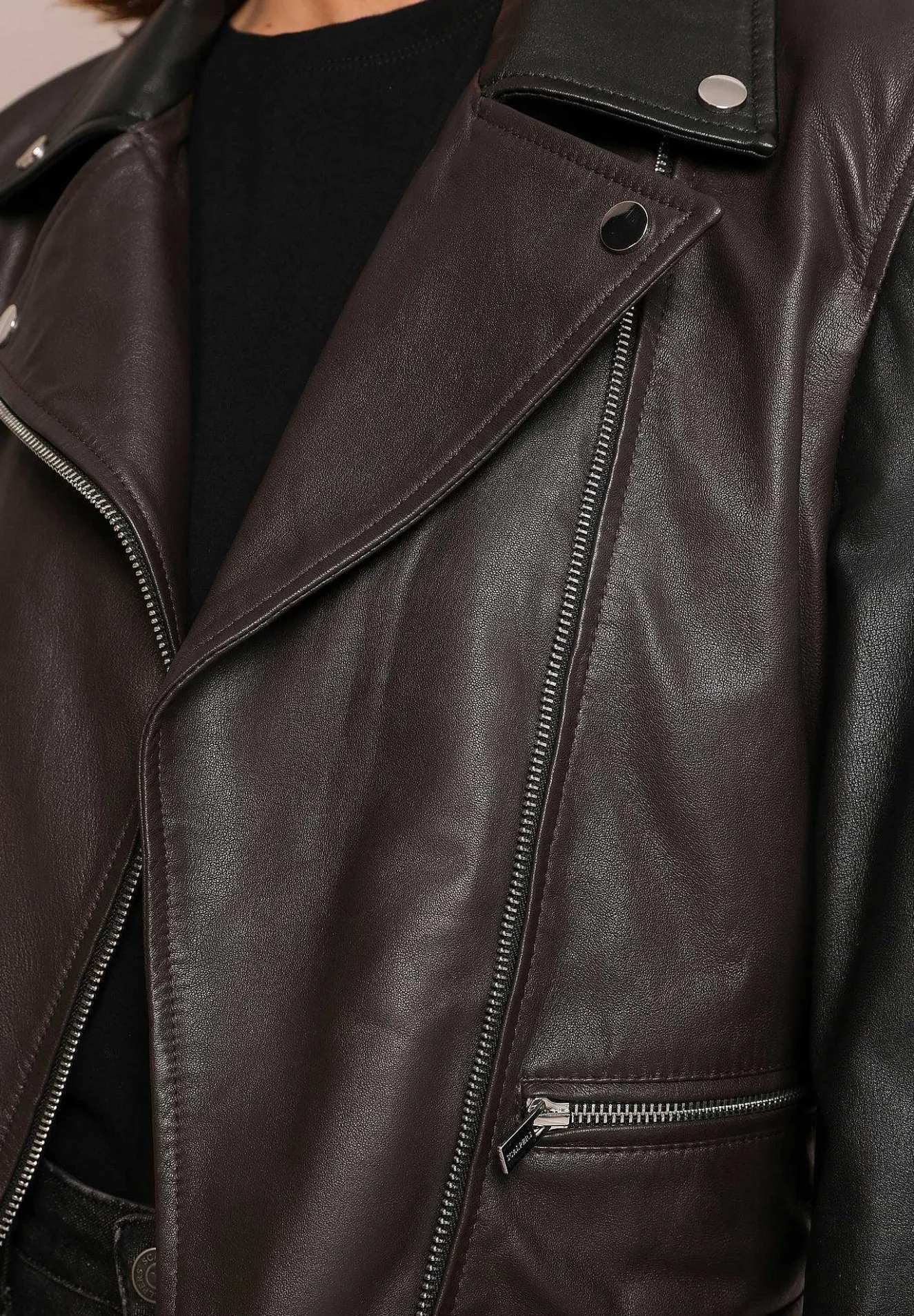 Chaqueta Biker Bicolor-Scalpers Discount