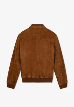 Chaqueta Bomber Piel-Scalpers Best Sale