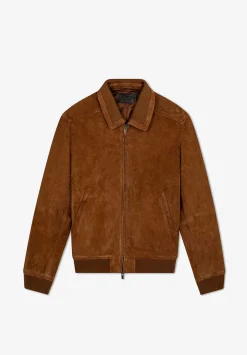 Chaqueta Bomber Piel-Scalpers Best Sale