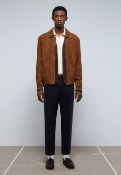 Chaqueta Bomber Piel-Scalpers Best Sale