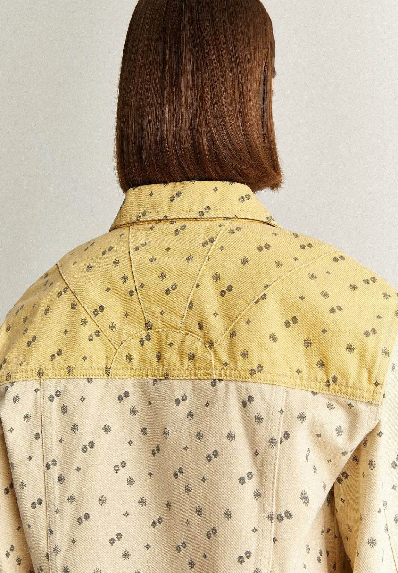 Chaqueta Denim Motivos Etnicos-Scalpers Outlet