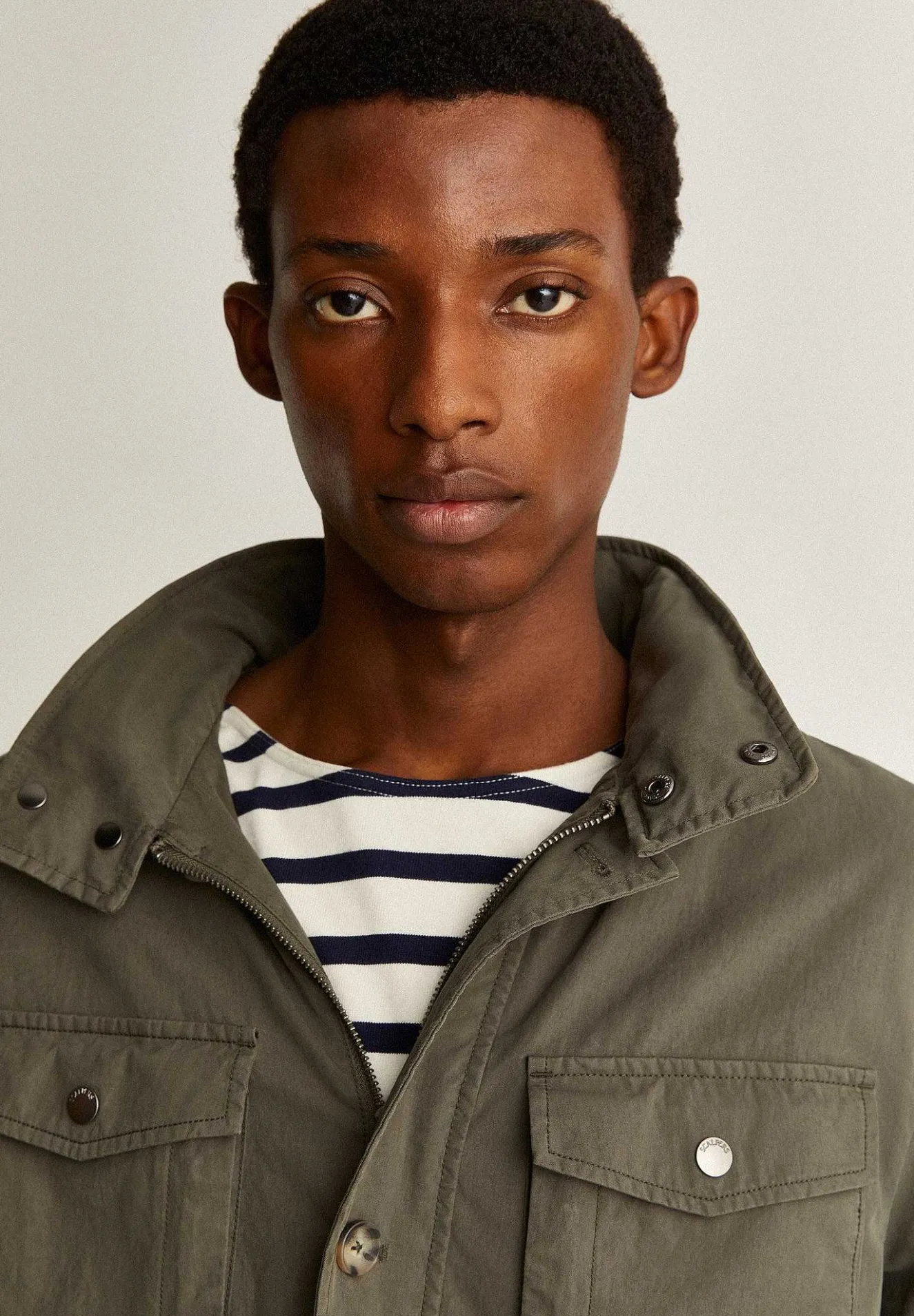 Chaqueta Militar Bolsillos-Scalpers Sale