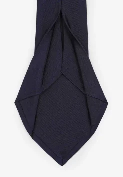 Corbata Seda 7 Pliegues Lisa-Scalpers Shop