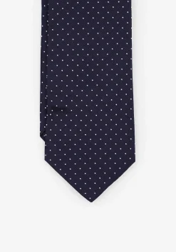 Corbata Seda 7 Pliegues Puntos-Scalpers Shop