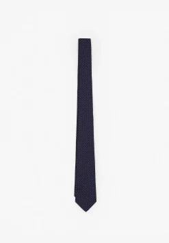 Corbata Seda 7 Pliegues Puntos-Scalpers Shop