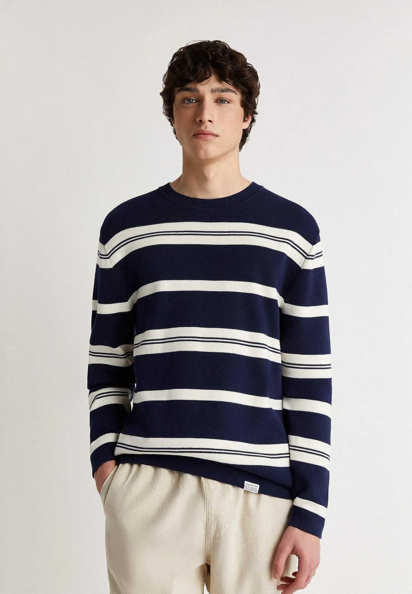 Edmmond Studios | Jersey Striped Sweater-Scalpers Outlet