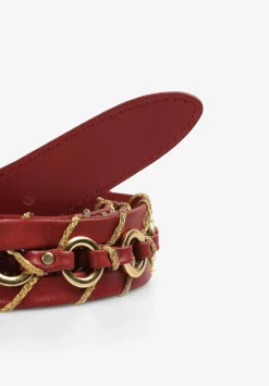 Eyelet Fancy Belt-Scalpers Flash Sale