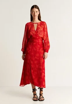 Falda Fluida Abertura Lurex-Scalpers Cheap
