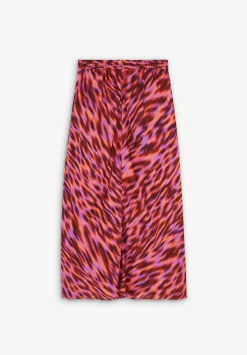Falda Midi Animal Print Lurex-Scalpers Outlet