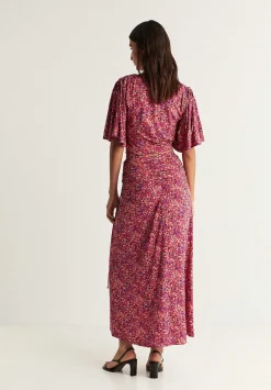 Falda Midi Frunces Cordon-Scalpers Best Sale
