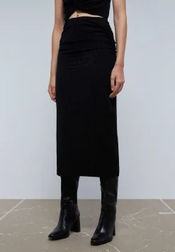 Falda Midi Skull Star-Scalpers Online
