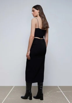 Falda Midi Skull Star-Scalpers Online