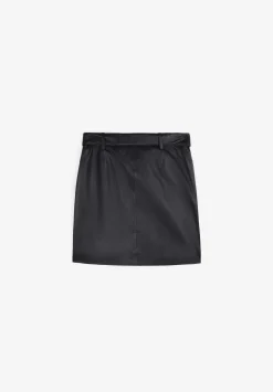 Falda Mini Piel Cinturon-Scalpers Best