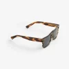 Gafas Sol Cuadradas Transparente-Scalpers Fashion