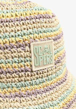Gorro Bucket Crochet Rayas-Scalpers Discount