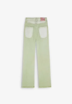 Jeans Ankle Flare Destalles Desflecados-Scalpers Discount