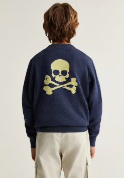 Jersey Calavera Contraste Trasera-Scalpers Best Sale