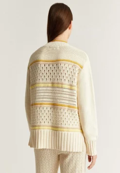 Jersey Punto Calados Escote Pico-Scalpers Flash Sale