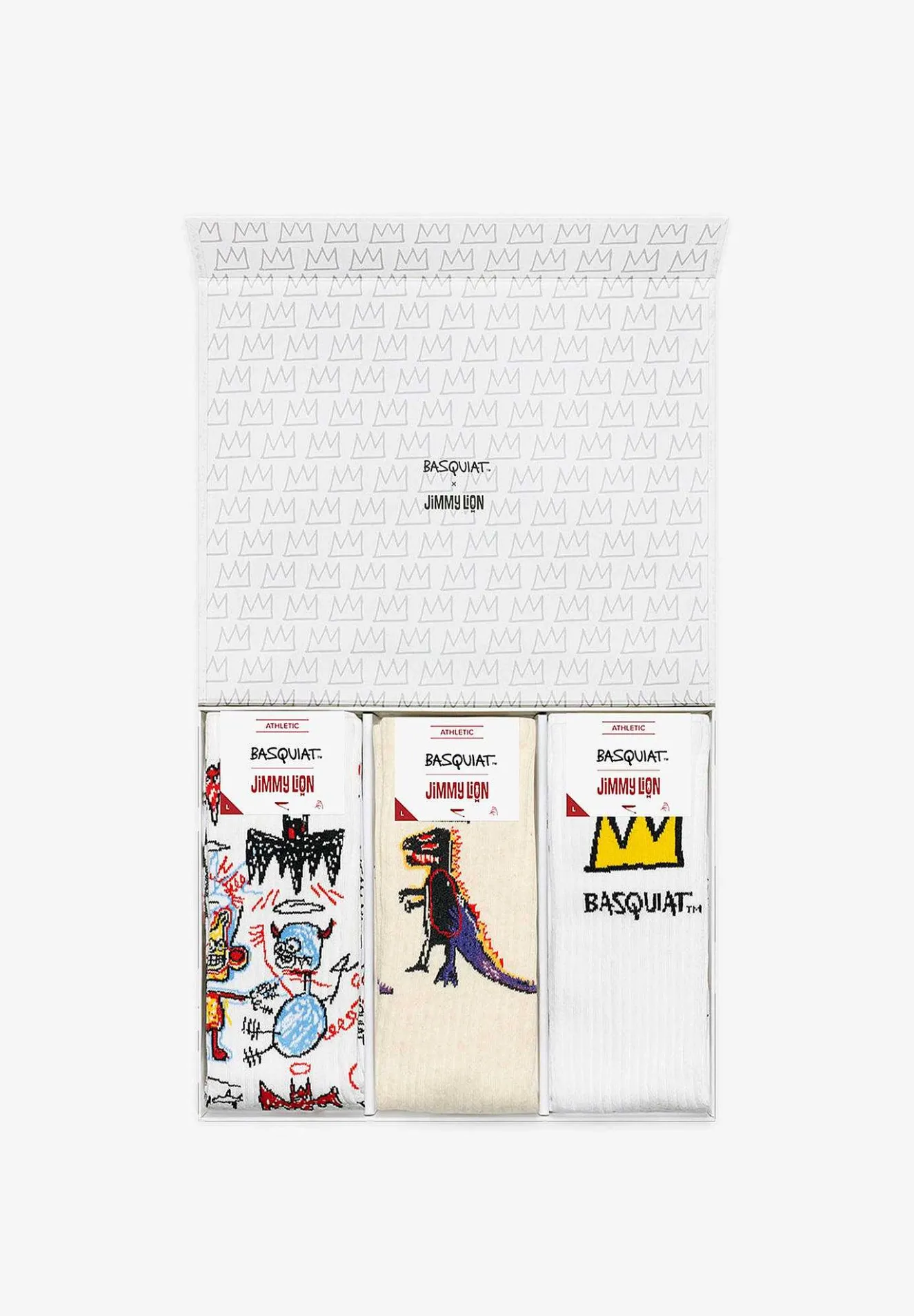 Jimmy Lion | Calcetines Athletic Basquiat Pack-Scalpers Outlet