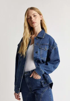 Laagam | Chaqueta Mangas Desmontables De-Nimes-Scalpers Clearance