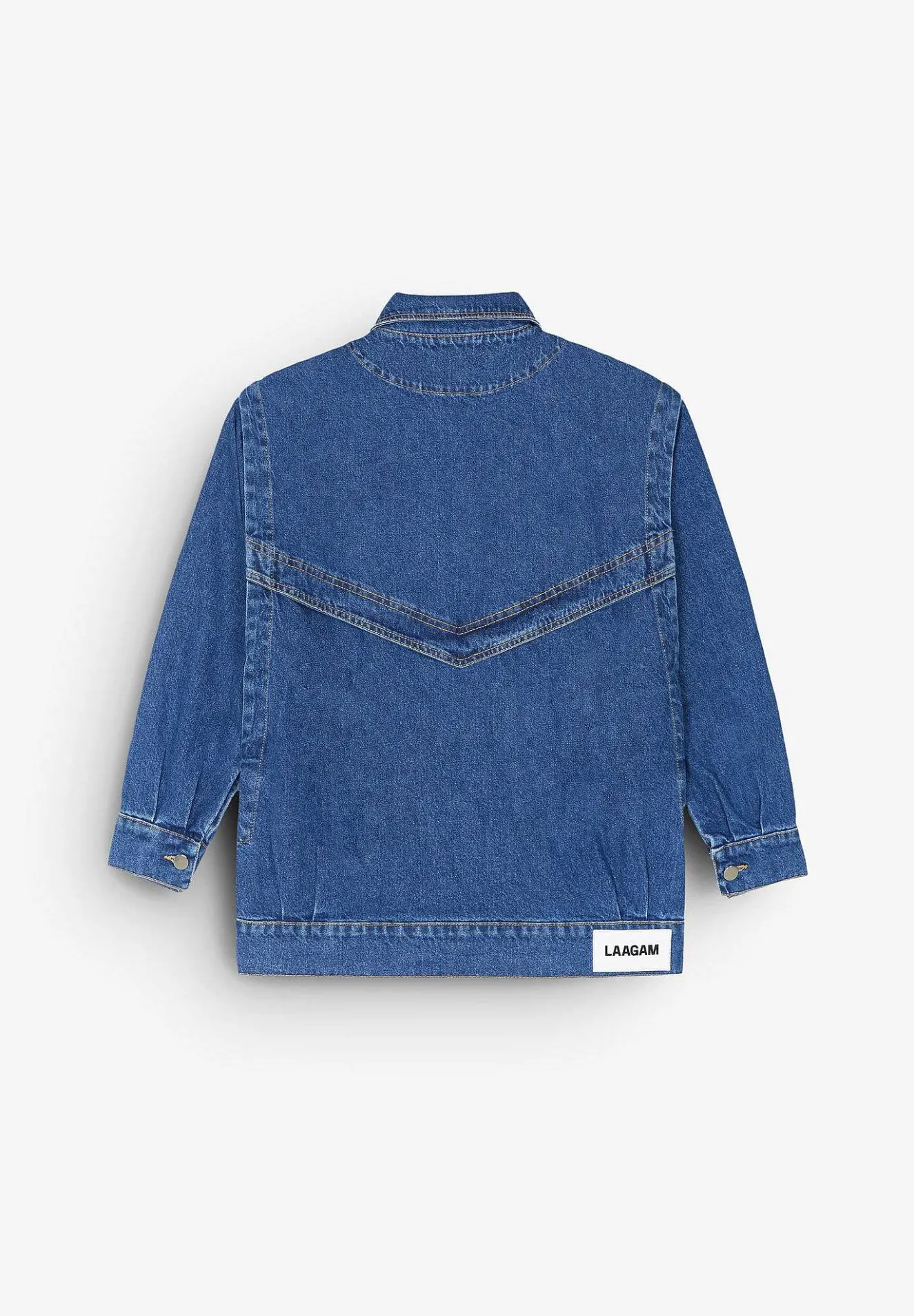 Laagam | Chaqueta Mangas Desmontables De-Nimes-Scalpers Clearance