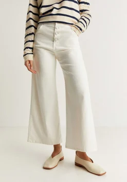 New Culotte Color Denim-Scalpers New