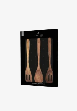 Pack Utensilios De Madera Calavera-Scalpers Cheap