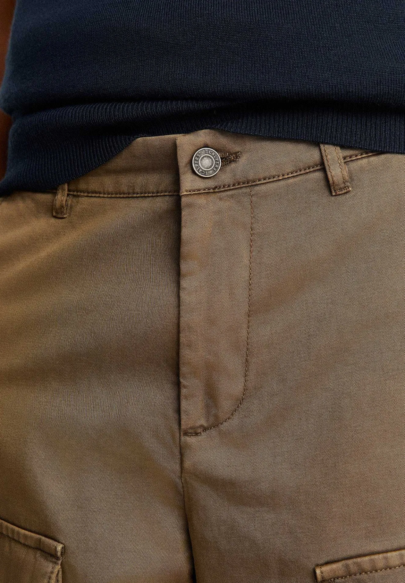 Pantalon Cargo Bolsillos Delanteros-Scalpers Store