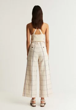 Pantalon Cuadros Culotte-Scalpers Store