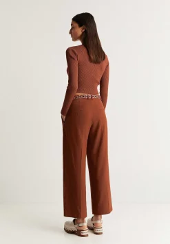 Pantalon Culotte Bolsillo Boton-Scalpers Hot