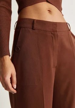 Pantalon Culotte Bolsillo Boton-Scalpers Hot