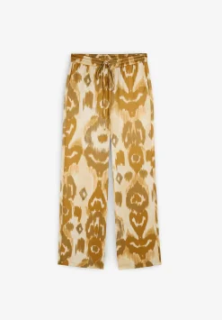 Pantalon Fluido Animal Print-Scalpers Fashion