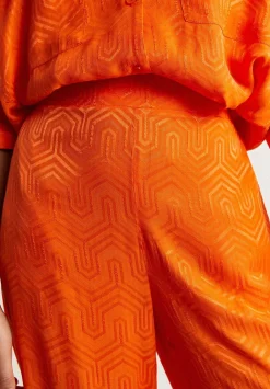 Pantalon Fluido Detalles Geometricos-Scalpers Outlet