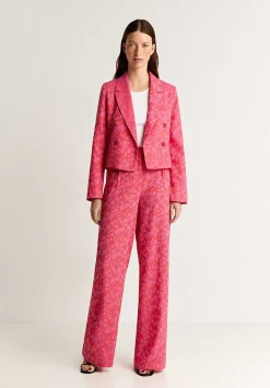 Pantalon Jacquard Flores-Scalpers Outlet