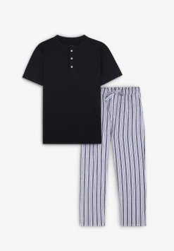 Pijama Detalle Pantalon Rayas-Scalpers Hot
