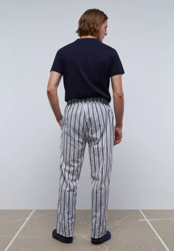 Pijama Detalle Pantalon Rayas-Scalpers Cheap