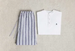 Pijama Detalle Pantalon Rayas-Scalpers Discount