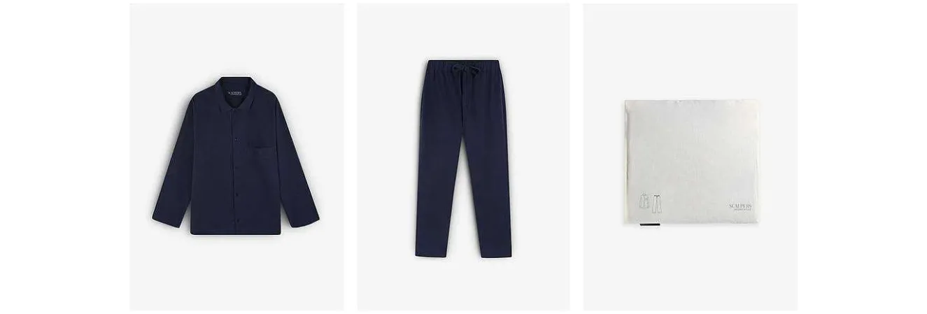 Pijama Estructura Seersucker-Scalpers Best Sale