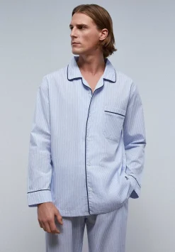 Pijama Rayas Ribete Contraste-Scalpers Cheap