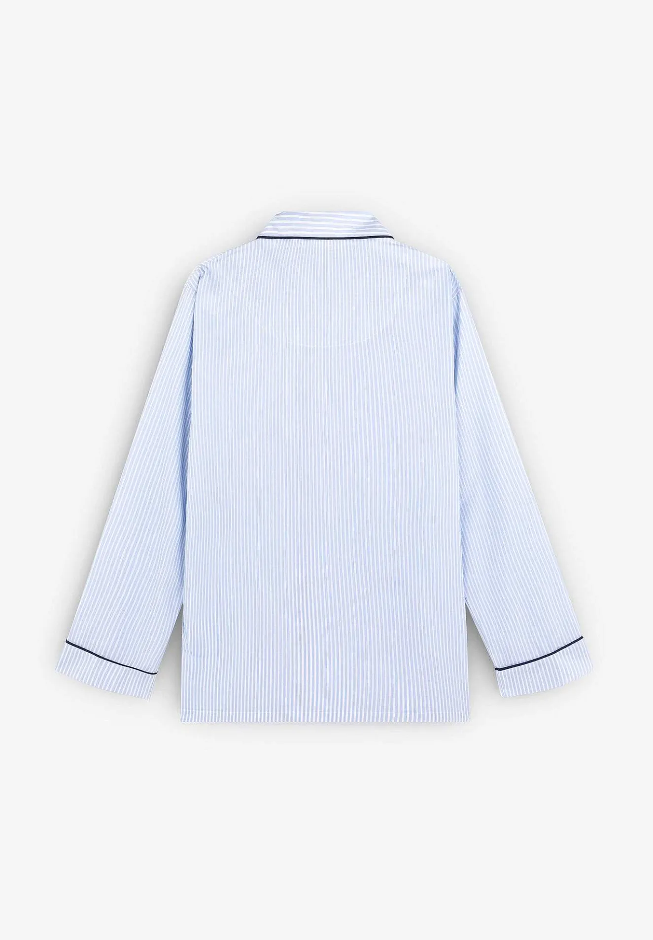Pijama Rayas Ribete Contraste-Scalpers Best Sale