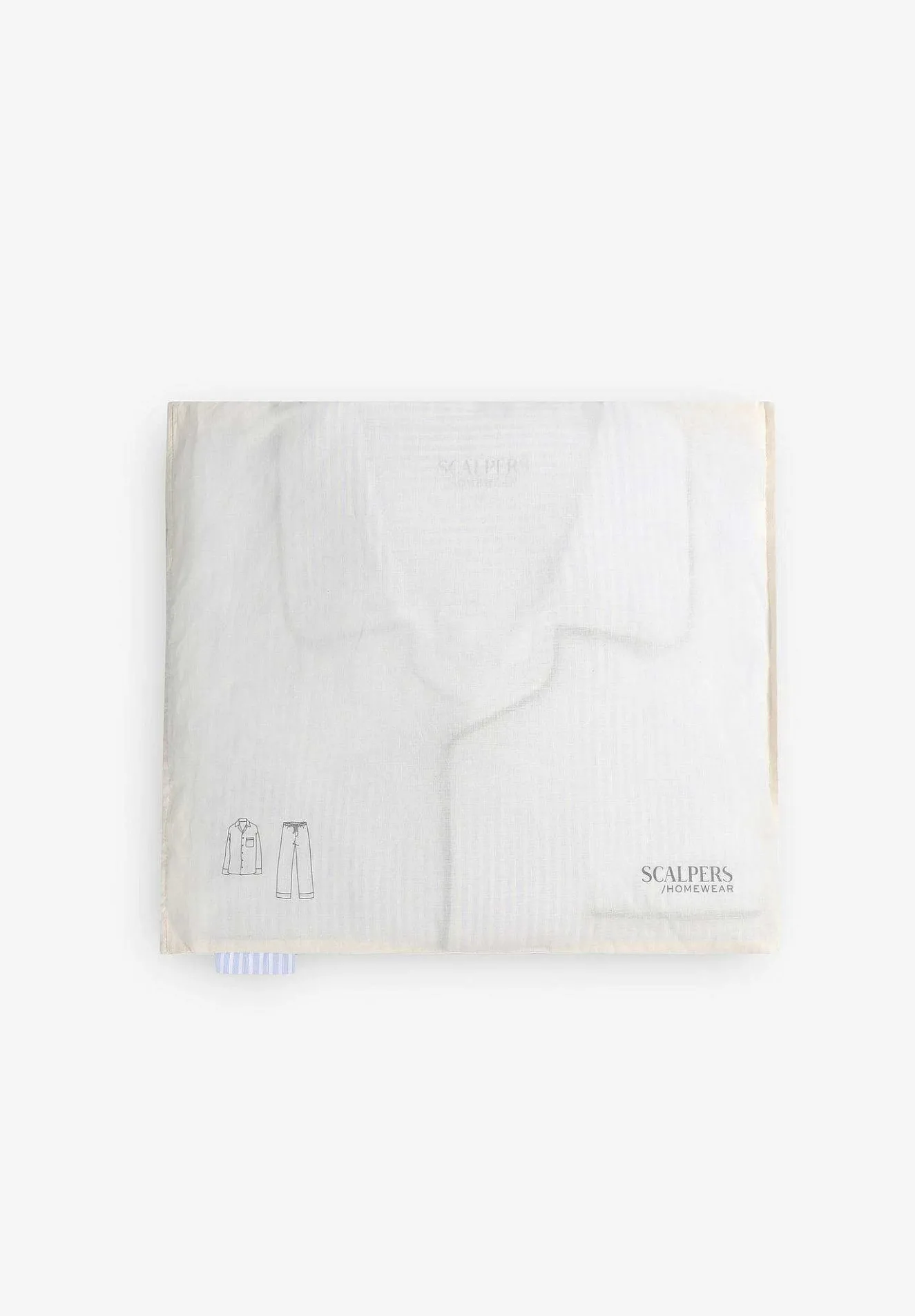 Pijama Rayas Ribete Contraste-Scalpers Hot