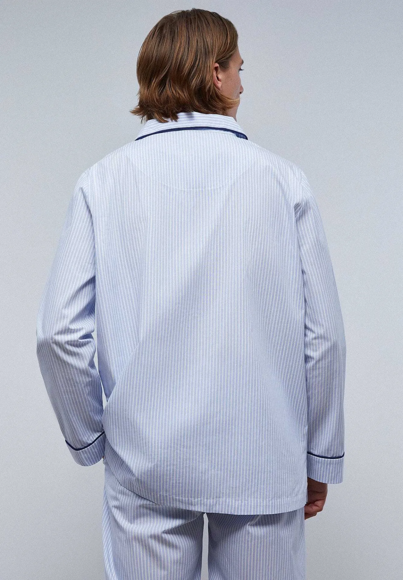 Pijama Rayas Ribete Contraste-Scalpers Hot