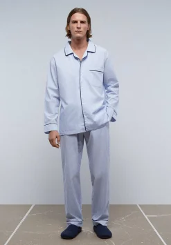 Pijama Rayas Ribete Contraste-Scalpers Best Sale