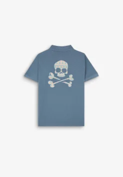Polo Calavera Parche-Scalpers Discount