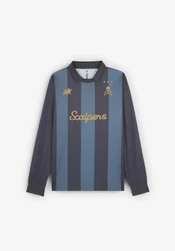 Polo Tecnico Manga Larga Rayas Adrenaline-Scalpers Flash Sale