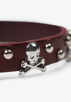Pulsera Calaveras Tachas-Scalpers Cheap