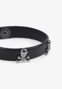 Pulsera Piel Calaveras-Scalpers Best Sale