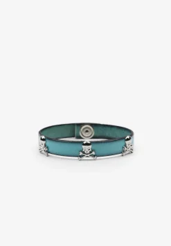 Pulsera Piel Calaveras-Scalpers Outlet