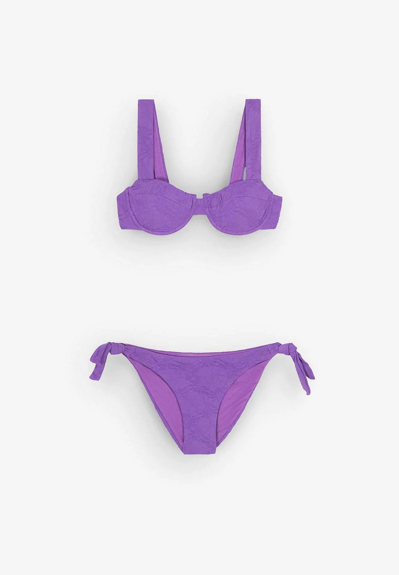 Robin Collection | Balconette Violet-Scalpers Fashion
