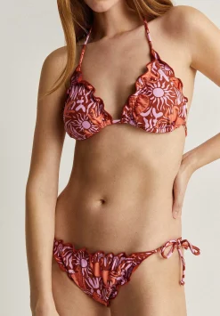 Ruffle Print Bikini-Scalpers Best